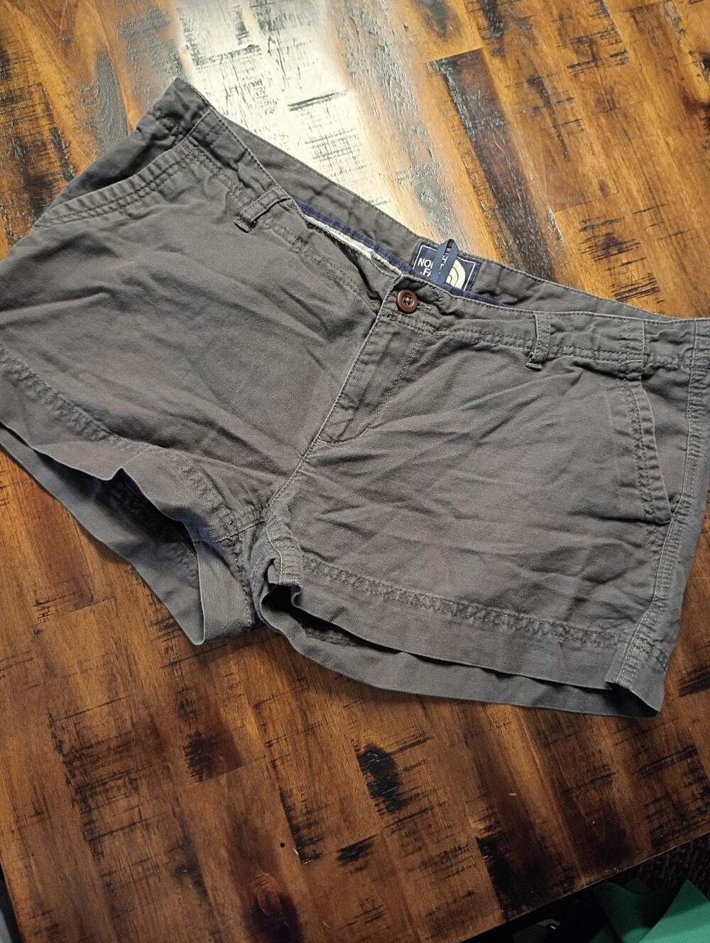 Women’s Gray Casual Cotton Shorts